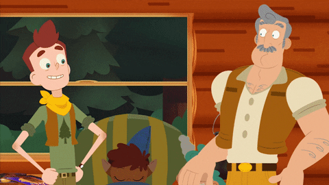 Camp Camp You&#39;Re Welcome GIF by Rooster Teeth