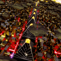 Glow Birds Eye View GIF by Yizr