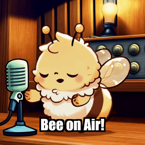 Radio Show GIF by Beelightened