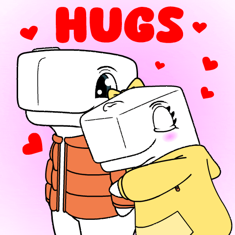 I Love You Hearts GIF by Ordinary Friends