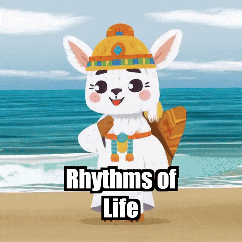 Wisdom Rhythm GIF by Llamaozi