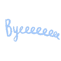 Bye Sticker
