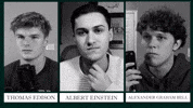 Albert Einstein Podcast GIF