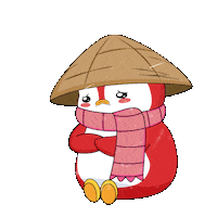 Raining Cold Weather Sticker by Pudgy Penguins