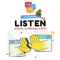 Communication Listen Sticker by ARCAS Puglia