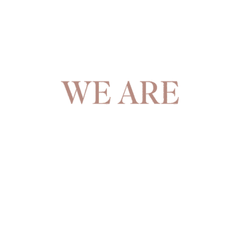 We Are Open Sticker by Blushington