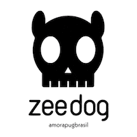 Zeedog Zdk Sticker by Amora Pug Brasil