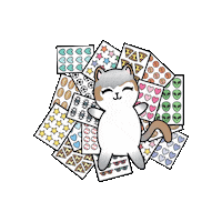 Cat Stickers Sticker by Soiree Social Co