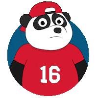 Sad Panda Sticker by Labsitters