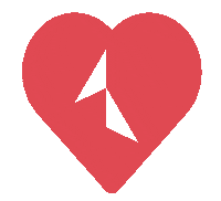 Heart Love Sticker by Carpatree