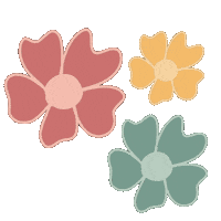 Summer Flowers Sticker