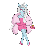 Sassy Dance Sticker by Glow The Unicorn