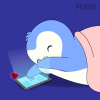 Love You Hearts GIF by Pudgy Penguins