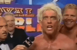 jeffmadams royal rumble ric flair tear in my eye GIF