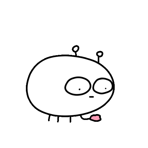 Stressed Out Caterpillar Sticker