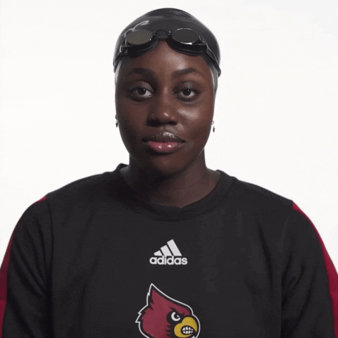 University Of Louisville Swimming GIF by Louisville Cardinals