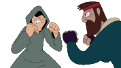 MartinFelice encapuchado crononauta john titor acolito Sticker