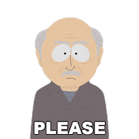 Beg Please Sticker by South Park