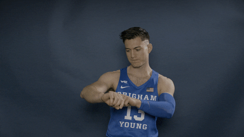 Byu Basketball Gocougs GIF by BYU Cougars