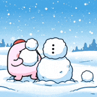 Winter Snow Man GIF by Bereishis Foundation