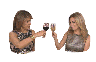 hoda kotb cheers Sticker