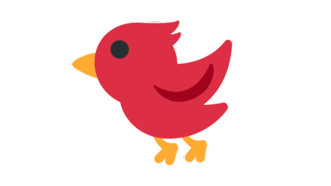 Bird Emoji Sticker by EmojiVid