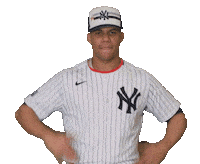 Flexing New York Yankees Sticker by MLB