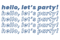 party hello Sticker by AMARA Korean Beauty