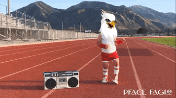 Lets Go Boogie GIF by Peace Eagle NFT