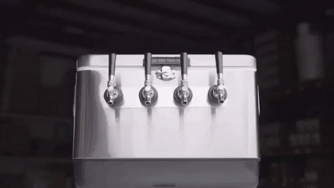 coldbreakusa giphygifmaker beer cheers catering GIF