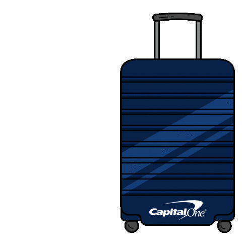 ready to go travel Sticker by Capital One