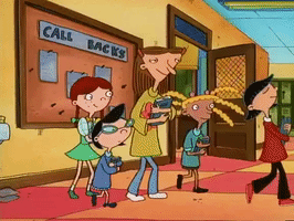 hey arnold nicksplat GIF