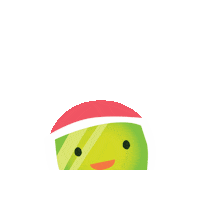 Rocket Pea Sticker by EasyPeasy