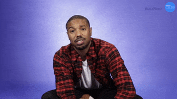 Michael B Jordan GIF by BuzzFeed