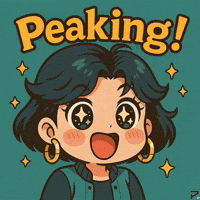 Hana Peaking GIF by Persona
