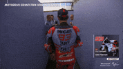 Scared Watch Out GIF by MotoGP™