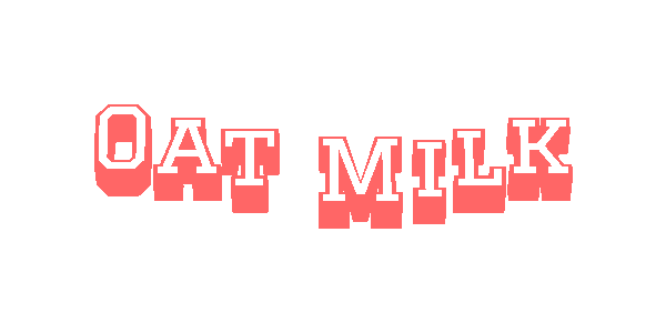 Oat Milk Vegan Sticker by Aquafaba Test Kitchen