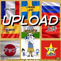 Link Upload GIF by Zhot Music