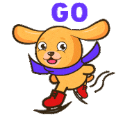 Go Ice Skating Sticker by MyMorningDog
