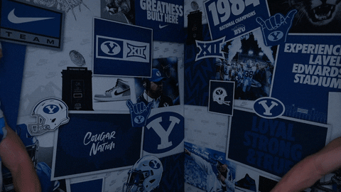 Byu Football GIF by BYU Cougars