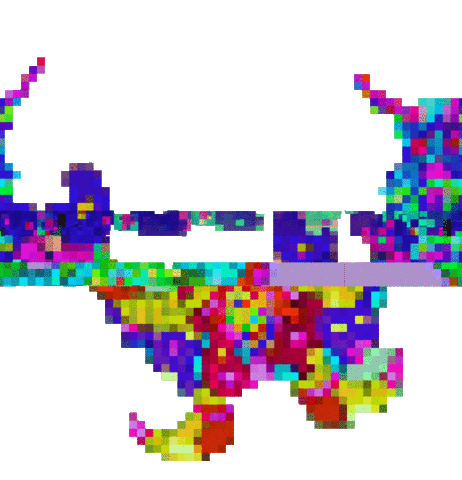 Puerto Rican Glitch Sticker by MOYOGASH