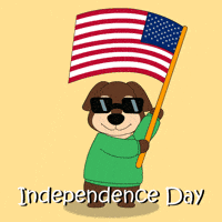 United States Dog GIF by ChesterAbstract