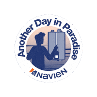 Hot Water Installation Sticker by Navien Inc