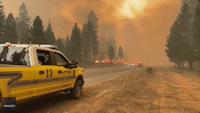 Firefighters Face Towering Flames as Dixie Fire Grows to Over 675 Square Miles