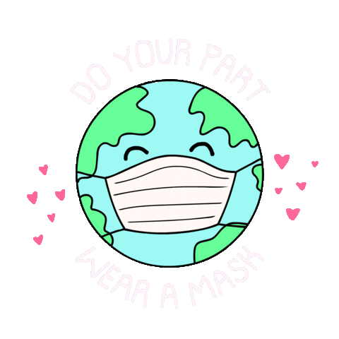 Mask Love Sticker by BuzzFeed Animation