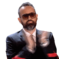 glasses wtf Sticker by Mediaset España