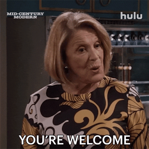 You Are Welcome Linda Lavin GIF by HULU