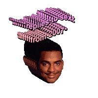Bel Air Carlton Sticker by Anne Horel