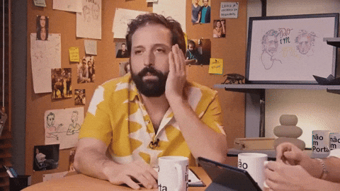 Bored Gregorio Duvivier GIF by Porta Dos Fundos