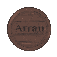 ArranDistillers wood scotland whiskey whisky Sticker